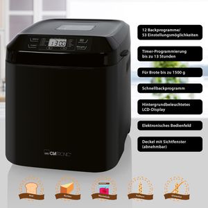Produktbild für Brotbackautomat Clatronic BBA 3774