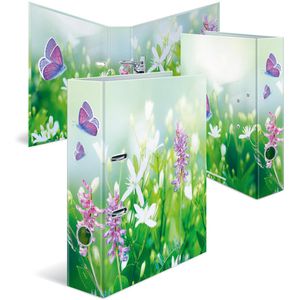 Produktbild für Ordner Herma 19561 Flowers, Karton, A4