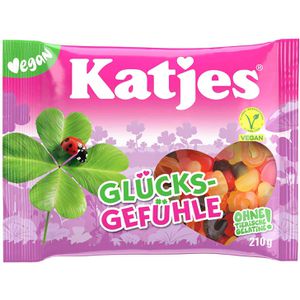 Produktbild für Fruchtgummis Katjes Glücksgefühle