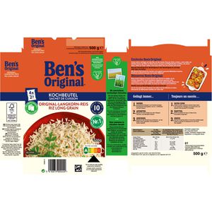 Produktbild für Reis Bens-Original Langkorn