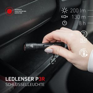 Produktbild für Taschenlampe Ledlenser P3R, LED, aufladbar