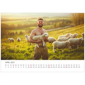 Produktbild für Erotikkalender Edition-Seidel 32484 Bauern zum Verlieben, 2027