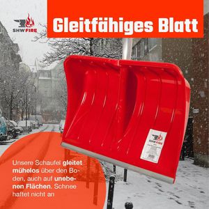 Produktbild für Schneeschieber SHW 54825, mit D-Griff