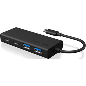 Produktbild für USB-Hub ICY-BOX IB-HUB1426-CPD, schwarz