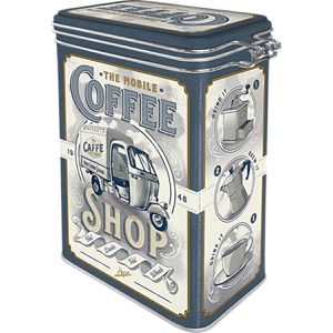 Produktbild für Kaffeedose Nostalgic-Art Ape Coffee Shop, aus Metall