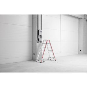 Produktbild für Stehleiter Hymer 822406, beidseitig begehbar