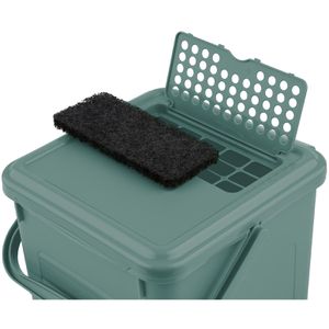 Produktbild für Mülleimer Rotho 1779905092 Komposteimer, grün