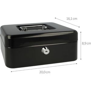 Produktbild für Geldkassette Westcott E-51001 Black
