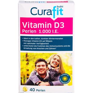 Vitamin-D Curafit 40 Perlen