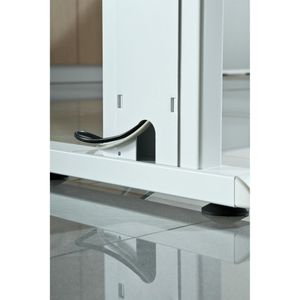 Produktbild für Schreibtisch Hammerbacher O-Serie, ahorn / silber