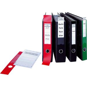 Produktbild für Rückenschilder Durable Ordofix 809103, rot