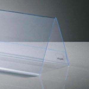 Produktbild für Tischnamensschilder Sigel TA138, glasklar, ca. A7