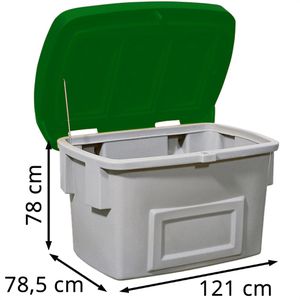 Produktbild für Streugutbehälter asecos 13328, 400 Liter