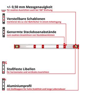 Produktbild für Wasserwaage Einhell 65902