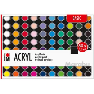 Acrylfarben Marabu 1210000000207 Set Basic