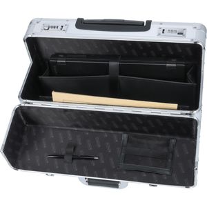 Produktbild für Pilotenkoffer Alumaxx Omega 45122, silber, 30 Liter