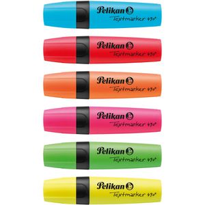 Textmarker Pelikan 490, 6 Stück