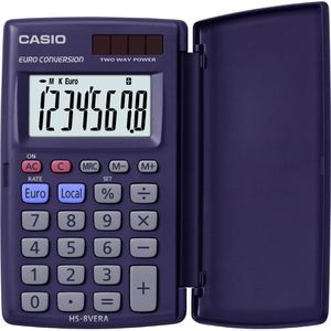Taschenrechner Casio HS 8 VERA, Währungsumrechnung