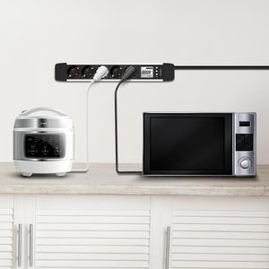 Produktbild für Steckdosenleiste LogiLink LPS286, mit 1,4m Kabel