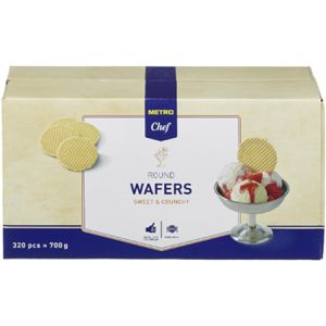 Produktbild für Eiswaffeln METRO-Chef Round Wafers