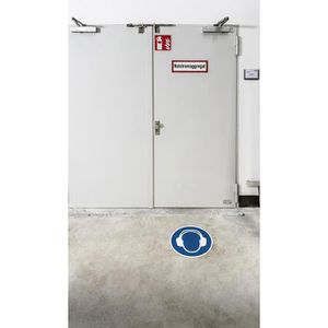 Produktbild für Bodenmarkierung Durable ISO 7010 M003