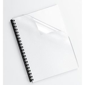 Produktbild für Bindefolien Fellowes 53506 Fantaisie, transparent, 500 mic