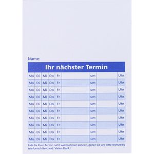 Produktbild für Terminzettel König&amp;Ebhardt 8655651, A7