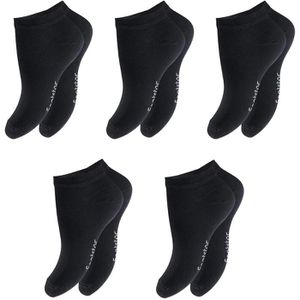 Produktbild für Socken Footstar Sneak It, schwarz, 10 Paar