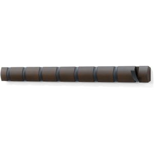 Garderobenleiste Umbra Flip 8, 318858-048, dunkelbraun