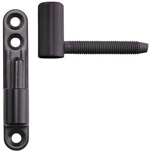 Produktbild für Türband SO-TECH schwarz, 2-teilig