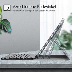 Produktbild für Tablet-Hülle Fintie Keyboard Case, grau