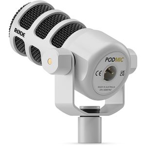 Produktbild für Mikrofon RODE PodMic, weiß