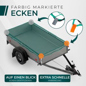 Produktbild für Anhängernetz CargoVA grobmaschig