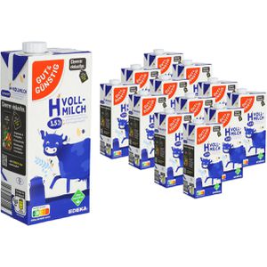 Produktbild für Milch Gut&amp;Günstig H-Vollmilch 3,5% Fett