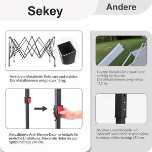 Produktbild für Pavillon Sekey GZ23, creme