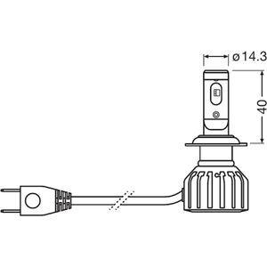 Produktbild für Auto-Lampe OSRAM Truckstar, 6000 Kelvin, H7