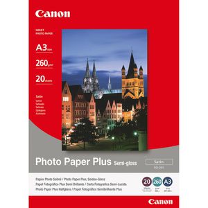 Fotopapier Canon SG-201 PhotoPlus, für Inkjet, A3