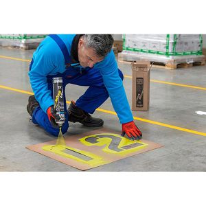 Produktbild für Markierungsspray AMPERE Traffic Extra Paint XL, gelb