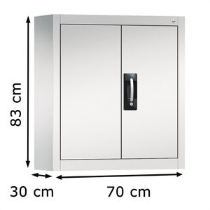 Produktbild für Werkzeugschrank CP-Möbel 134013-22, aus Metall, lichtgrau
