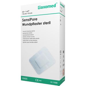 Produktbild für Pflaster Saxomed SensiPore, 25 Strips
