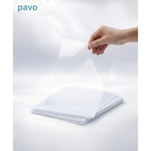 Produktbild für Bindefolien Pavo 8015283, klar-transparent, 280 mic