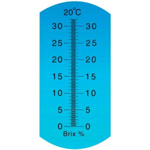 Produktbild für Refraktometer DEMA 94235, analoges Handrefraktometer