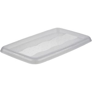 Deckel-Aufbewahrungsbox Keeeper Emilia, transparent