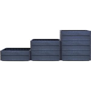 Hochbeet Garantia Ergo Vario 2 Stone, Kunststoff