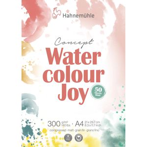 Produktbild für Aquarellpapier Hahnemühle Concept Watercolour Joy, A4