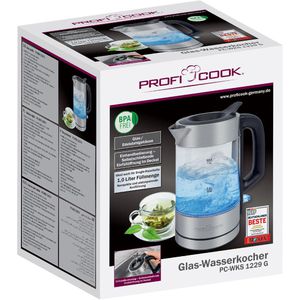 Produktbild für Wasserkocher Proficook PC-WKS 1229 G, transparent