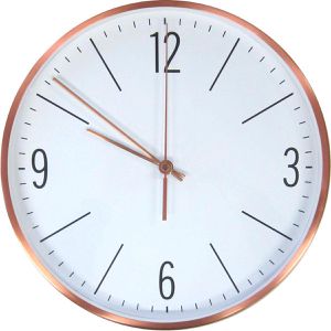 Produktbild für Wanduhr TFA 60.3534.51, Metall, analog, Funkuhr