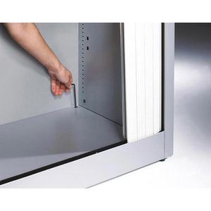 Produktbild für Aufsatzschrank CP-Möbel Omnispace, weißaluminium