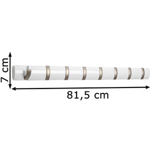 Produktbild für Garderobenleiste Umbra Flip 8, 318858-660, weiß