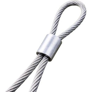 Produktbild für Drahtseilklemme Dörner+Helmer 4817324, Pressklemme